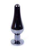 MyLove Toys - Jewellery Dark Silver BUTT PLUG- Clear