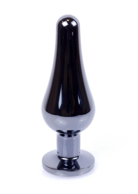 MyLove Toys - Jewellery Dark Silver BUTT PLUG- Clear