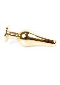 MyLove Toys - Jewellery Gold BUTT PLUG- Light Blue
