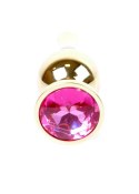 MyLove Toys - Jewellery Gold BUTT PLUG- Pink