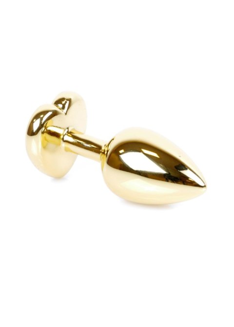 MyLove Toys - Jewellery Gold Heart PLUG- Clear