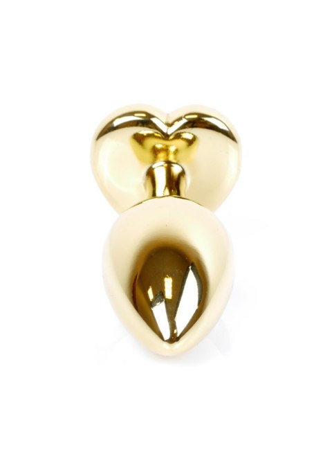 MyLove Toys - Jewellery Gold Heart PLUG- Clear