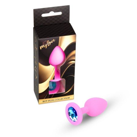 MyLove Toys - Jewellery Pink Silicone PLUG Medium
