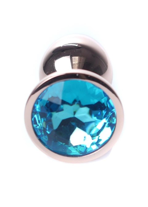 MyLove Toys - Jewellery Red Gold PLUG- Light Blue