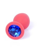 MyLove Toys - Jewellery Red Silicone PLUG Medium