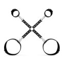 Bedroom Fantasies - Bondage Cross
Wrist and Leg Cuffs Black