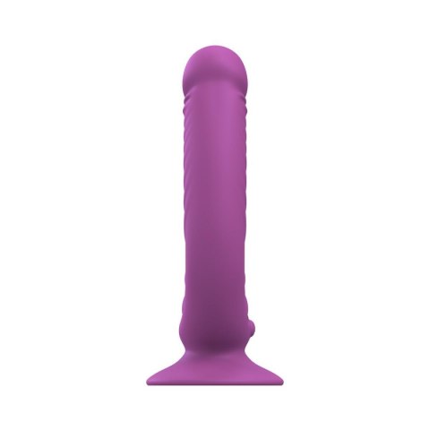 Teazers - Double Vibrator with Suction Cup and Remote - Purple