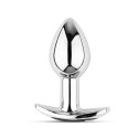 Metal Butt Plug M Vibrator USB - Remote Control