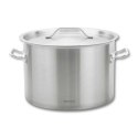 GARNEK GASTRONOMICZNY Z POKRYWĄ STALOWĄ Ø36cm 24L KINGHOFF KH-2024