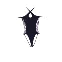Leda XIII - Body with Crossed Neckline and Off Shoulder Straps - One Size