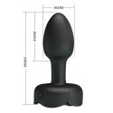 Korek Analny Pretty Love Olman Silikon 10 Wibracji LED Podświetlenie