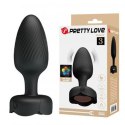 Korek Analny Pretty Love Osborn Silikon 10 Wibracji LED Podświetlenie