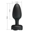 Korek Analny Pretty Love Osborn Silikon 10 Wibracji LED Podświetlenie