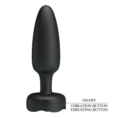 Korek Analny Pretty Love Tarion Silikon 10 Wibracji LED Podświetlenie