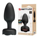 Korek Analny Pretty Love Varian 10 Wibracji Silikon LED Kolorowy