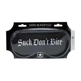 Suck Don't Bite - Printed Satin