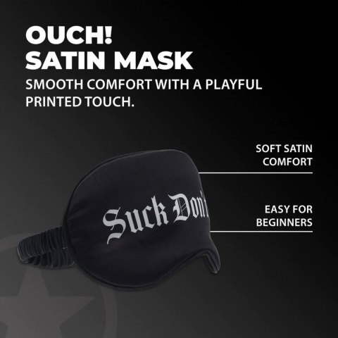 Suck Don't Bite - Printed Satin