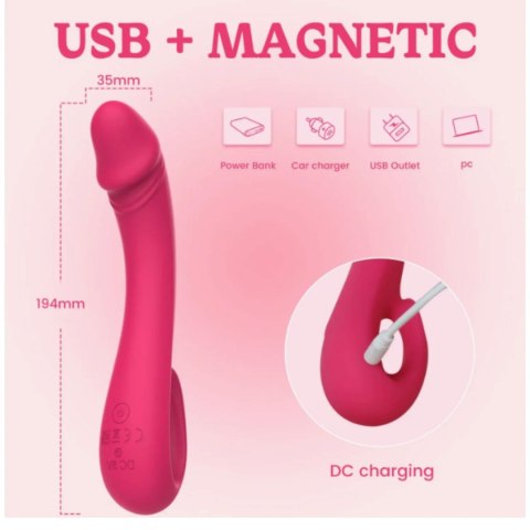 Kinky Pleasure - Model J - Vibey - Flexible G-Spot Vibrator USB Rechargeable