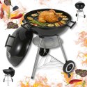 Grill Węglowy Kinghoff KH-2033 41 cm Pokrywa Regulacja Powietrza