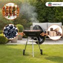 Grill Węglowy Kinghoff KH-2033 41 cm Pokrywa Regulacja Powietrza