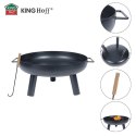 Palenisko Ogrodowe Kinghoff KH-2031 Stal 60,5 cm Z Pogrzebaczem