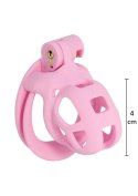 Penis Prison Cock Cage X-Short Pink