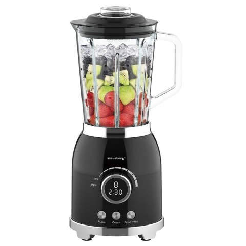 Blender Kielichowy Klausberg KB-9029 600W Szklany Dzbanek LED
