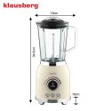 Blender Kielichowy Klausberg KB-9030 600W Szklany Dzbanek 1,5L LED