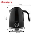 CZAJNIK ELEKTRYCZNY 1,7L Z TERMOMETREM LED KLAUSBERG KB-9027 RETRO