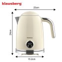CZAJNIK ELEKTRYCZNY 1,7L Z TERMOMETREM LED KLAUSBERG KB-9028 RETRO