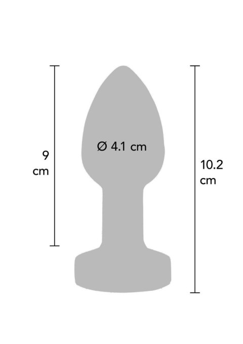 Buttplug Vibr. Large Silver