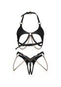 Anyya Black komplet 2-częściowy otwarty S/M/L