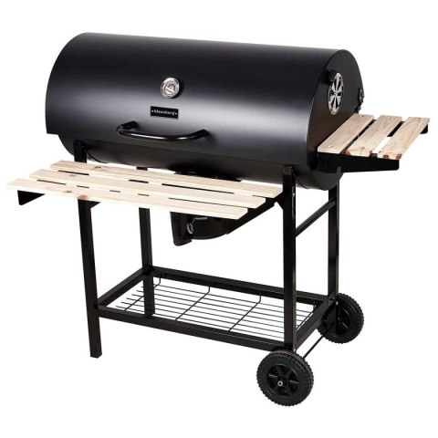 Duży Grill Węglowy Klausberg KB-9033 Na Kółkach Z Półkami i Termometrem