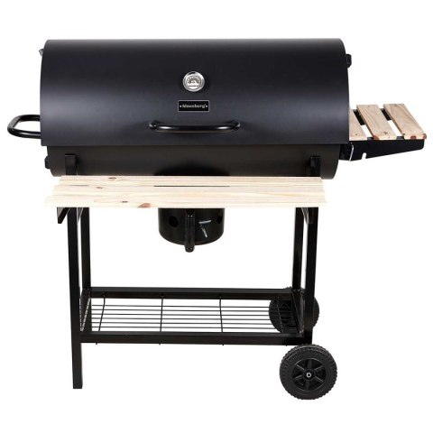 Duży Grill Węglowy Klausberg KB-9033 Na Kółkach Z Półkami i Termometrem