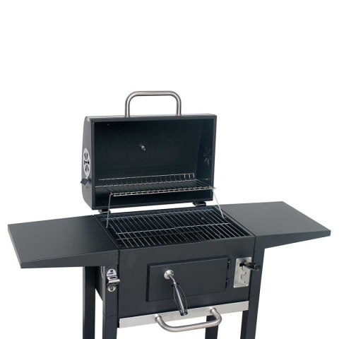 Duży Grill Węglowy Klausberg KB-9034 Komin Termometr Ruszt 42x30 cm