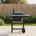 Duży Grill Węglowy Klausberg KB-9034 Komin Termometr Ruszt 42x30 cm