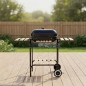 Grill Węglowy Kinghoff KH-2034 Stal Emaliowana Kółka Półki