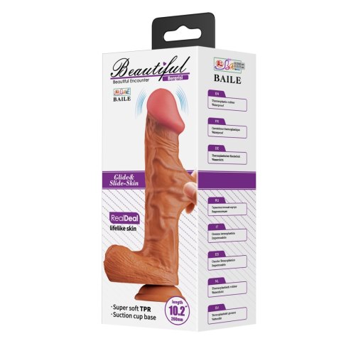 BAILE - Realistic Dildo Buraq 9,4" Multi-Mpeed