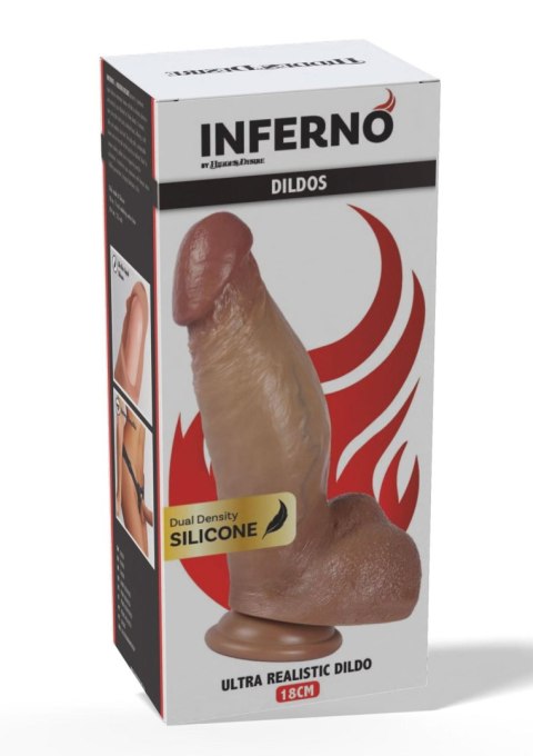 Ultra Realistic Dildo Silicone 18 cm
