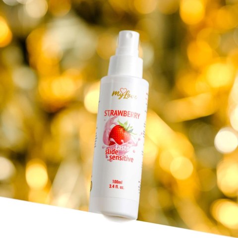 MyLove Taste-slide sensitive-strawberry 100 ml.
