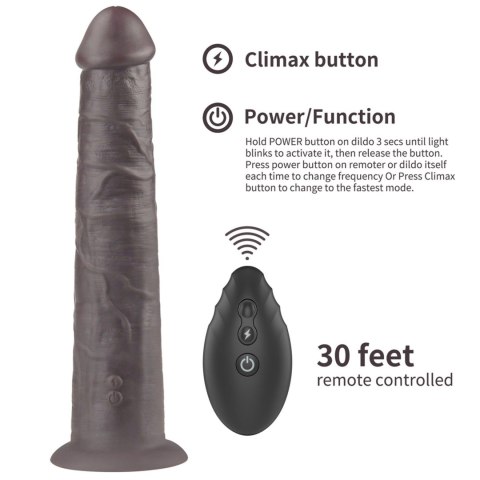 10'' Dual Layered Platinum Silicone Rotator