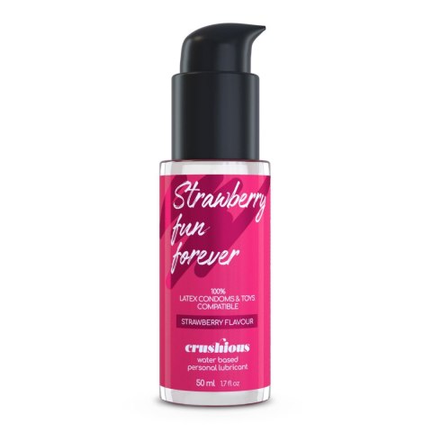 CRUSHIOUS STRAWBERRY FLAVOURED LUBRICANT 50 ML