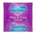 Pasante Ribs & Dots/Intensity Condoms Bulk Packs 144 pcs