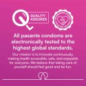 Pasante Ribs & Dots/Intensity Condoms Bulk Packs 144 pcs