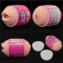 Slider Double-Ended Masturbator Mouth and Vagina