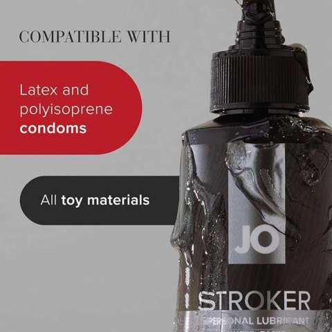 System JO - JO Stroker Lubricant 8oz / 240ml Black