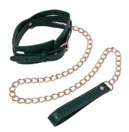 Cutout Collar And Leash
