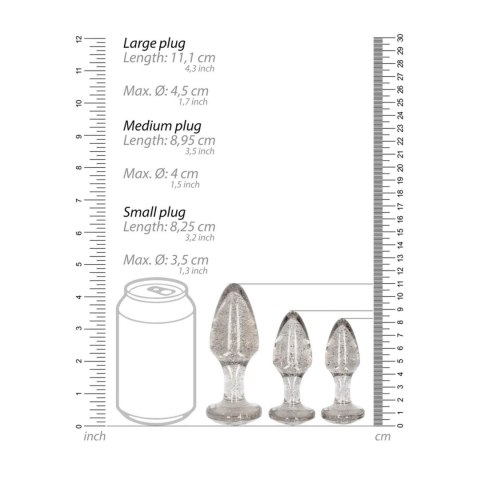 Acrylic Butt Plug Set