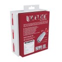 Angel - Lipstick Vibrator with 4 Attachments - Clear