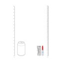 Angel - Lipstick Vibrator with 4 Attachments - Clear